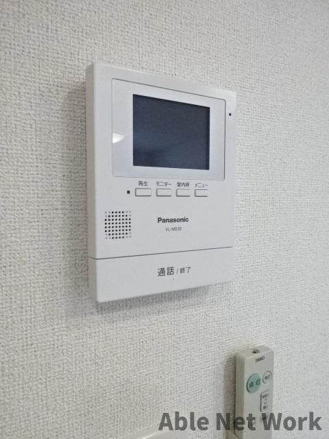 セキュリティ　安心のカメラ付きインターホン