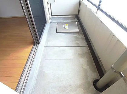 バルコニー　写真は別号室です。現況優先になります。