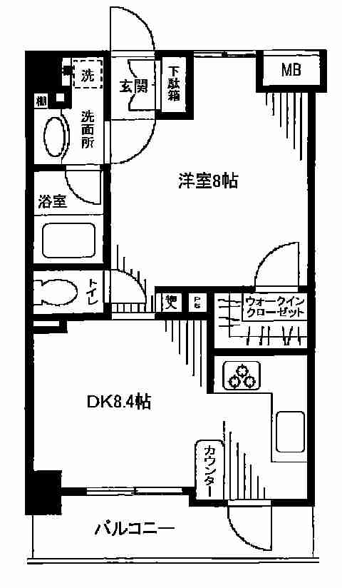 藤和シティスクエア吉祥寺の間取り