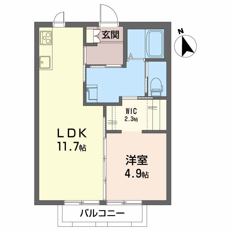 ディアスノザワの間取り