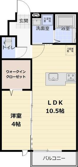 ブランミュールの間取り