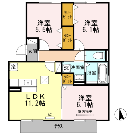 リブラ・レオの間取り