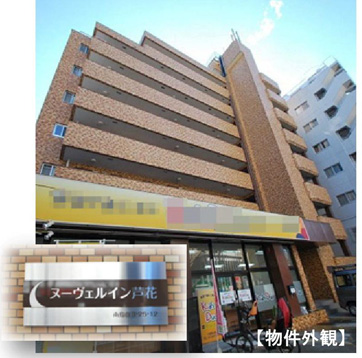 建物外観　外観　重厚感あるタイル張り外観　ＳＲＣ造の強固な構造