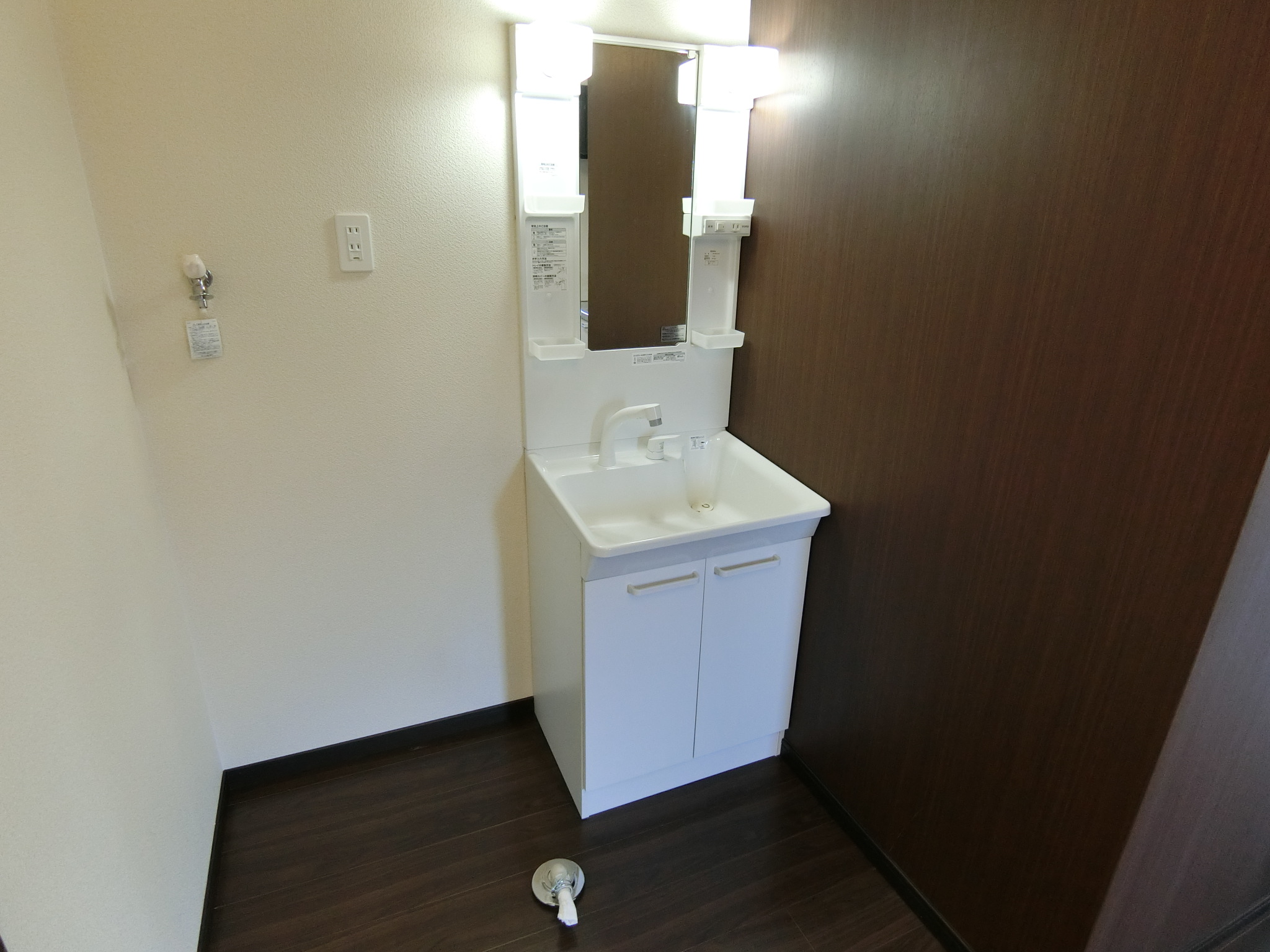 洗面設備　清潔感のある洗面台★