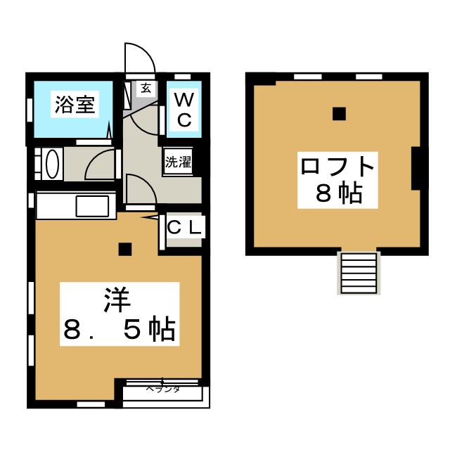 エクセルシャトー国見ヶ丘IIの間取り