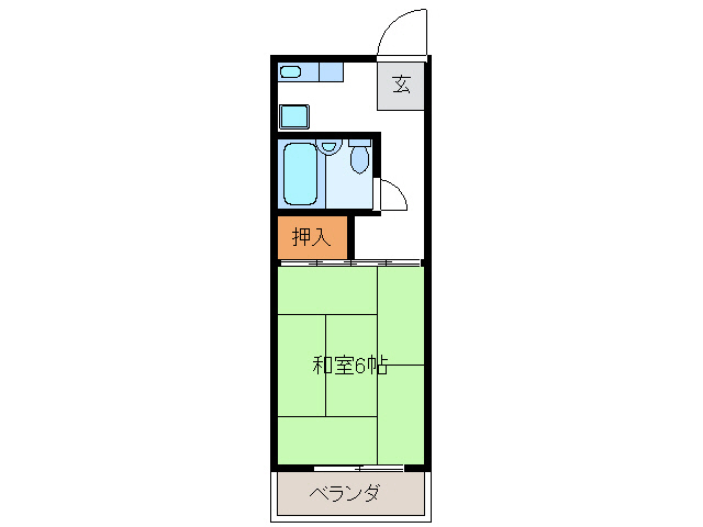 サンメゾン24Cの間取り