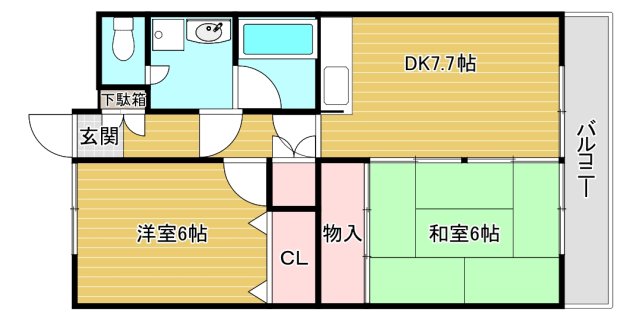 スカイホームズガウディの間取り