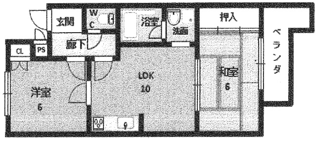 ドエル緑ヶ丘の間取り