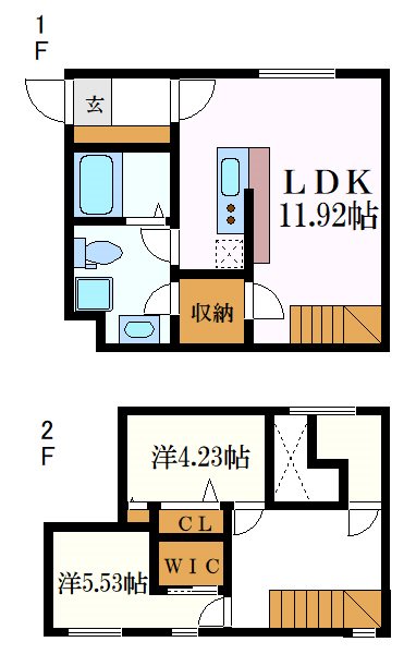 【LeGioie名駅2の間取り】