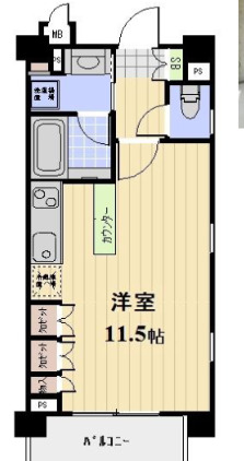 プロスペクト大森海岸の間取り