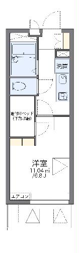 レオパレスＴＹＫ壬生の間取り