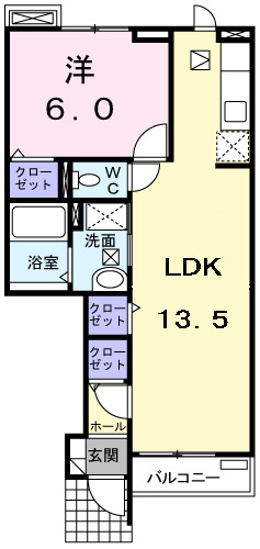 岩手町大字五日市第10地割築17年の間取り