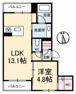 ドリーミオの間取り