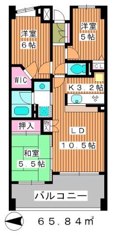 サクセス西高島平の間取り