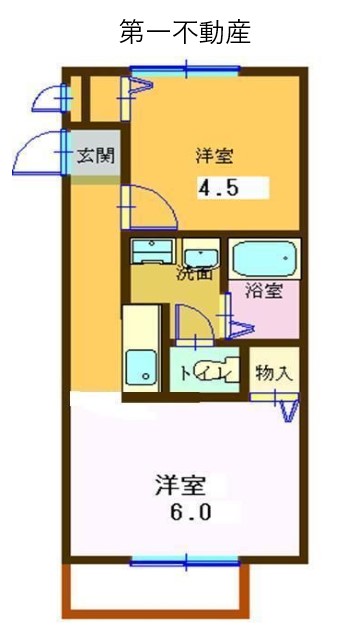 サンライフアイD　JR加古川線の間取り