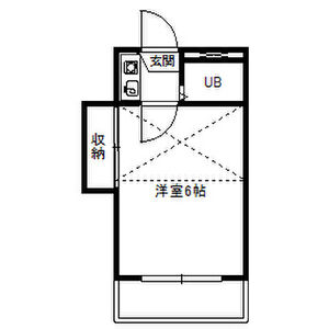 東海市横須賀町のアパートの間取り