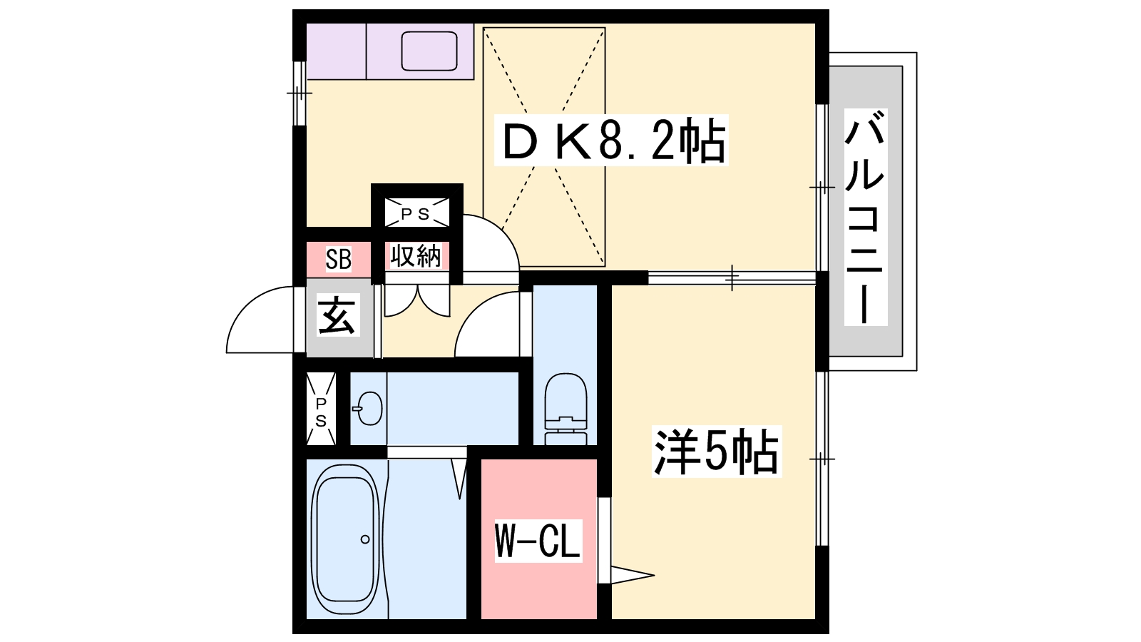 揖保郡太子町糸井のアパートの間取り