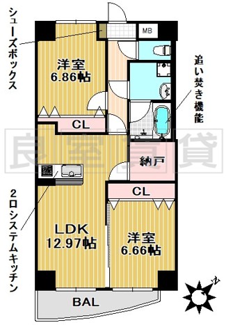 メゾン・ド・エトワールの間取り