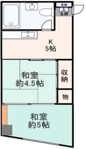 豊島区東池袋のマンションの間取り