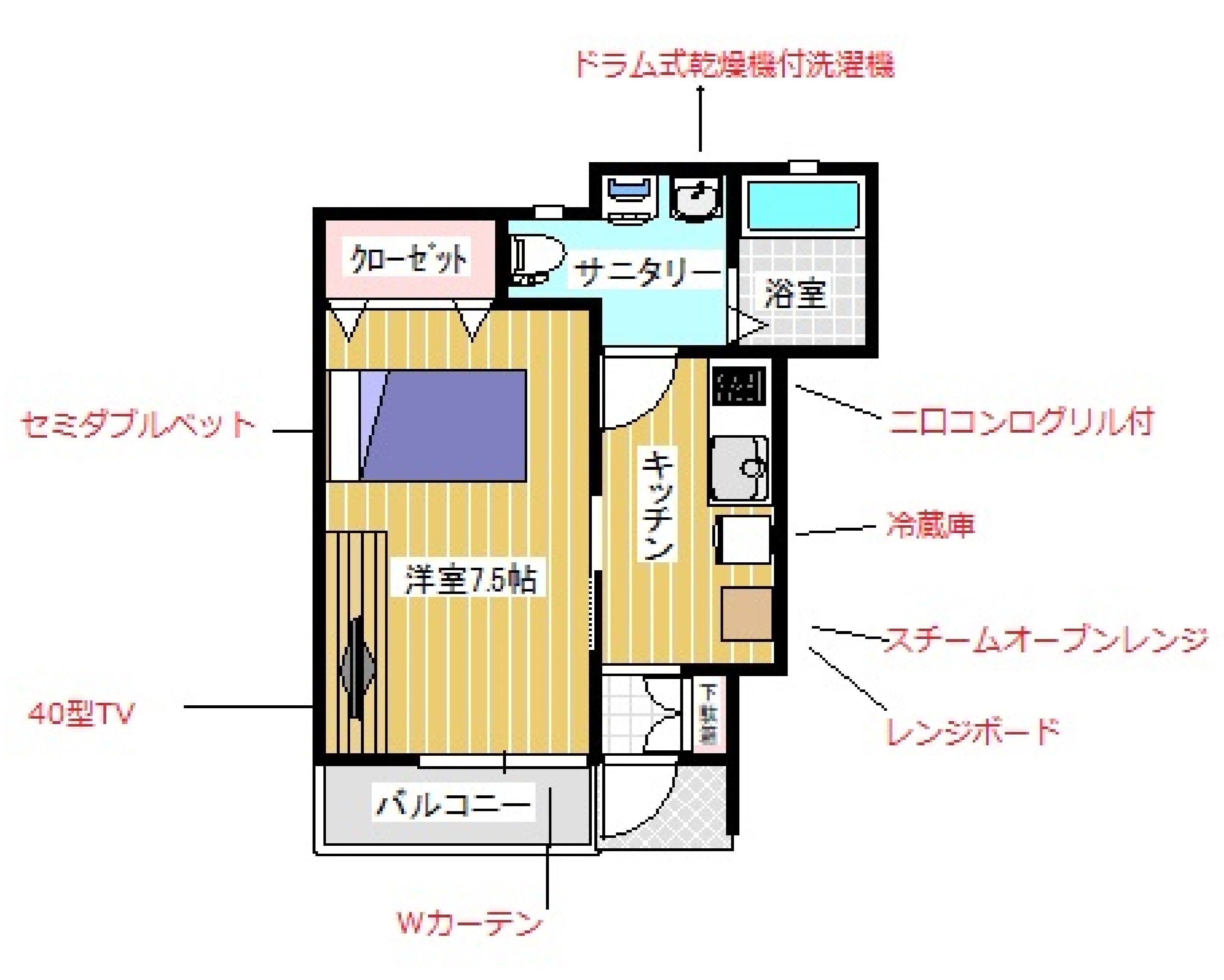 リファI・IIの間取り