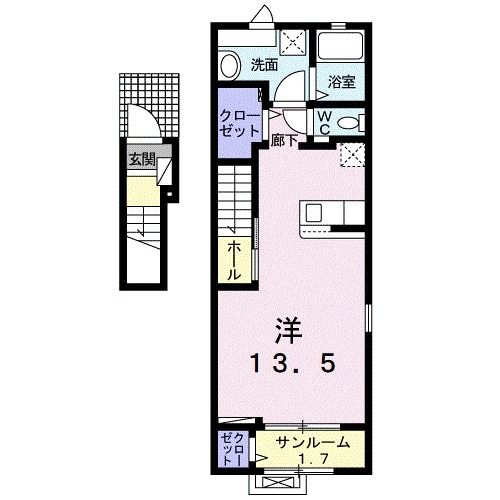 エクシアード　Iの間取り