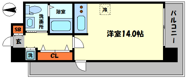 エグゼレジデンスタワーの間取り