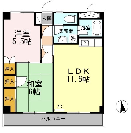 K2 COREの間取り