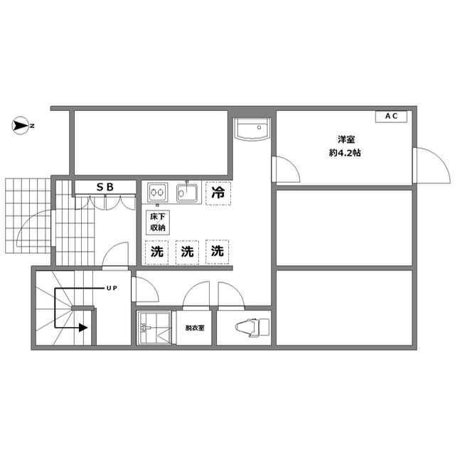 ＢａｎＲａｋ　東糀谷の間取り