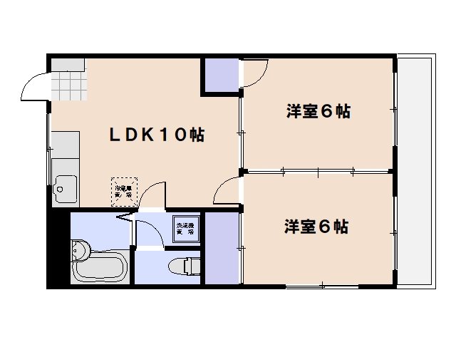 サンライズ千同IIの間取り