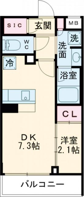 アーバンパーク方南町IIの間取り