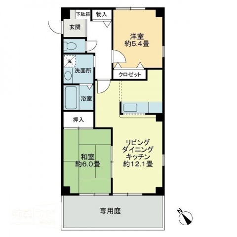 フォブール大森の間取り