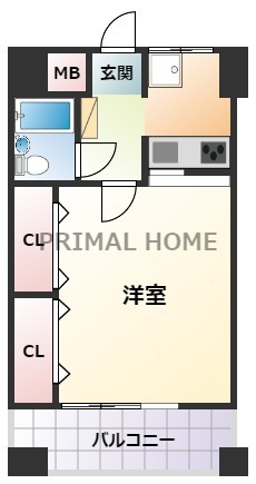 ルピナス東神奈川の間取り