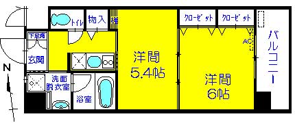 LAGORA川口の間取り