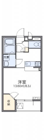 レオネクストさちＣの間取り