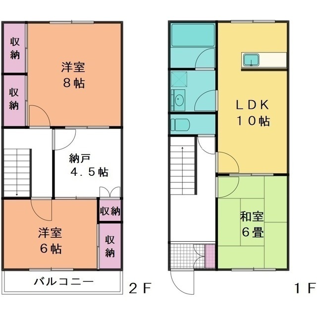 ステーシア優優の間取り