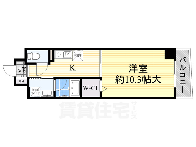 ニューサンライズ南春日丘の間取り