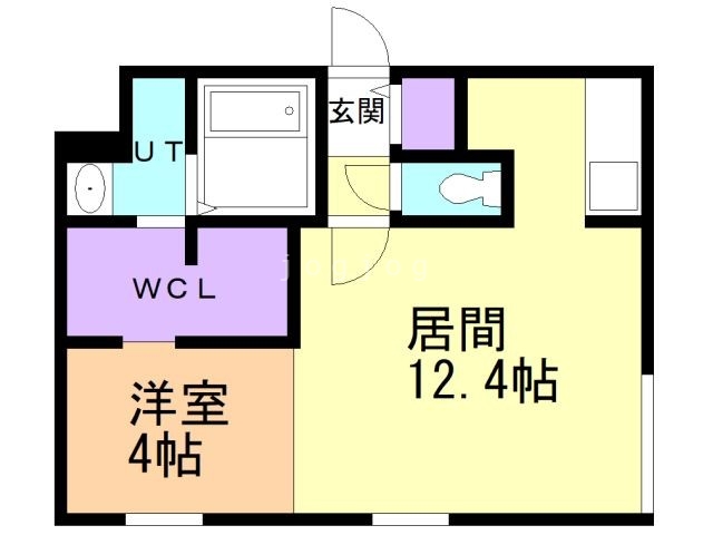 ＪＡＮＵＳ ｒｅｓｉｄｅｎｃｅｓ澄川中央の間取り