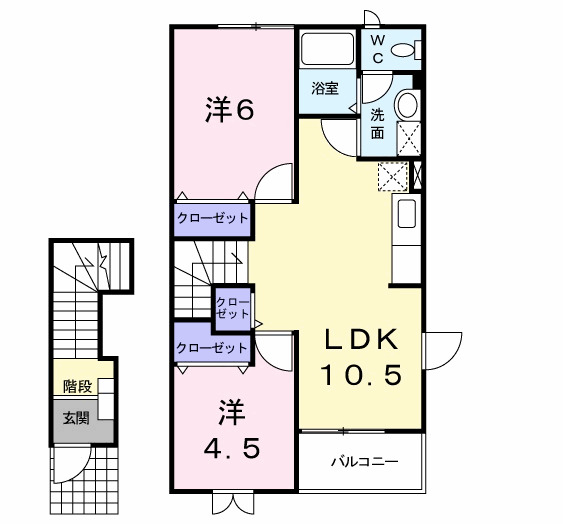 イーストパレスの間取り