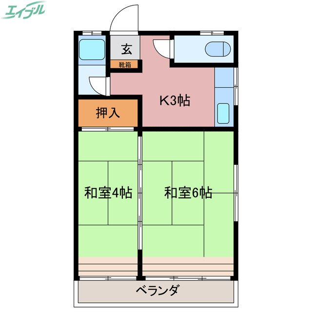 塩浜ビルの間取り