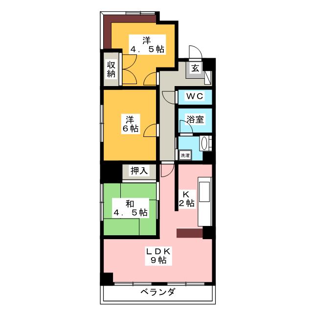 ビレッジ挙母の間取り