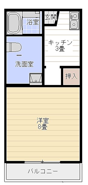 ローランサンの間取り