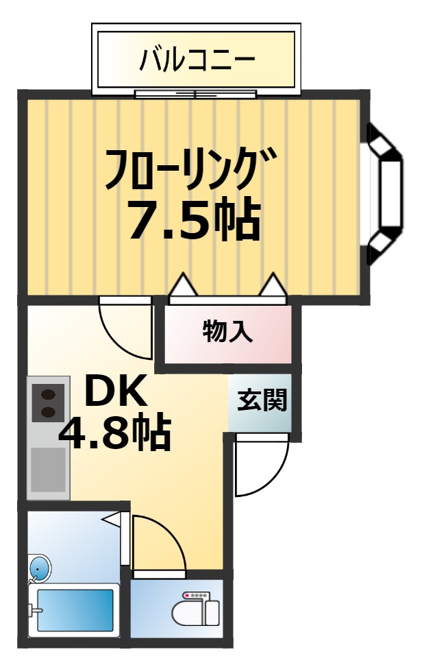 スプリエＫの間取り