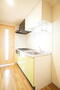 キッチン　明るいシステムキッチン♪収納力もお手入れも◎！
