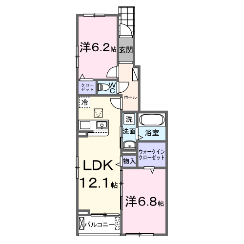ブリッサ パラシオの間取り
