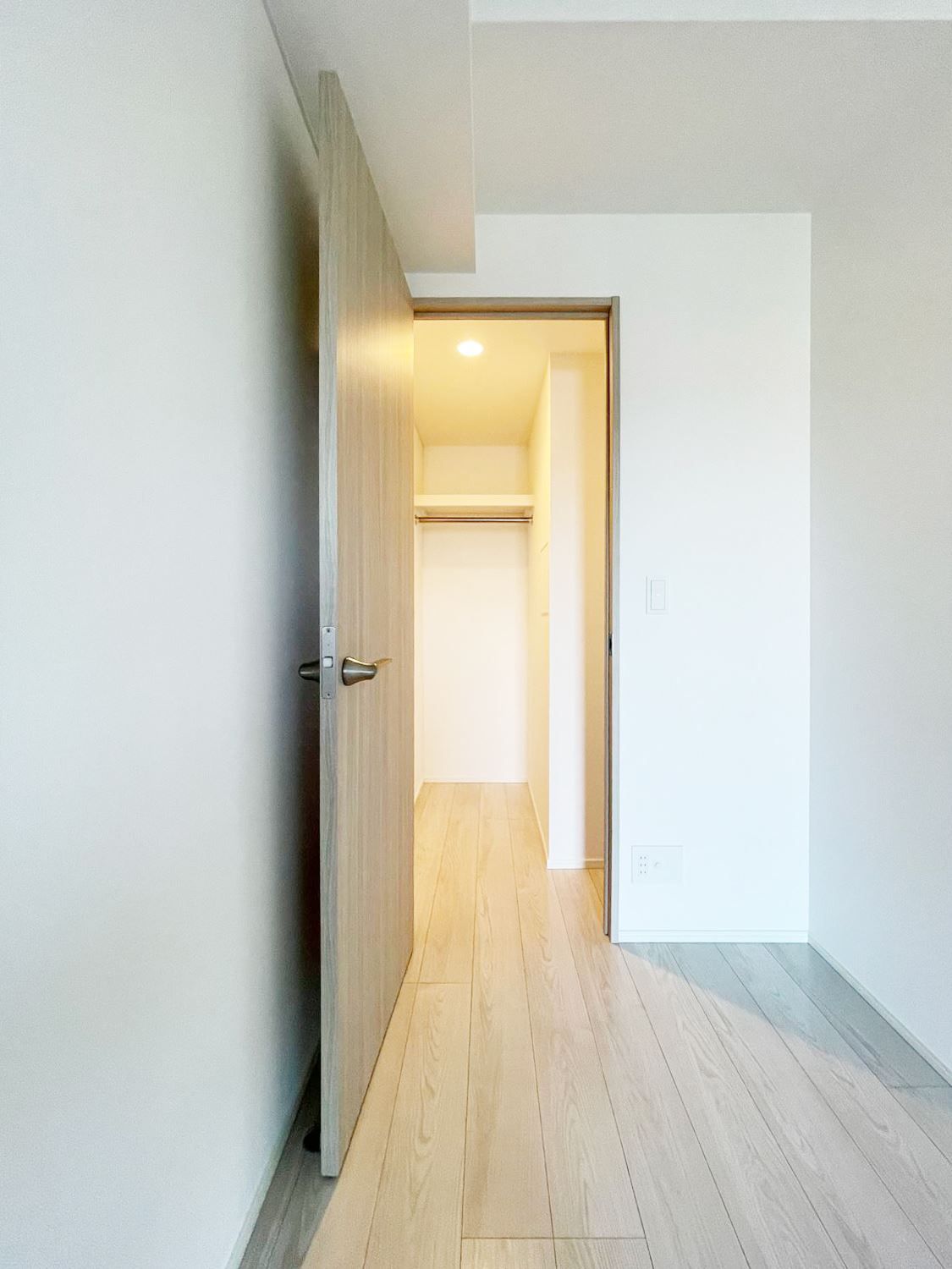 収納　たっぷりとした収納スペースです