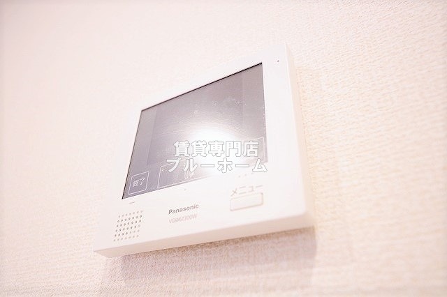 セキュリティ　モニター付きインターホン！