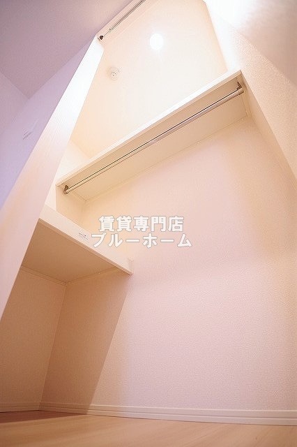 収納　大容量のウォークインクローゼット！