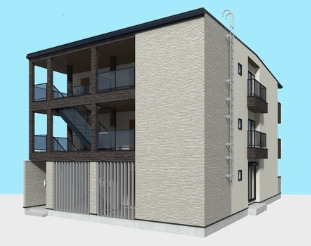建物外観　外観パース
