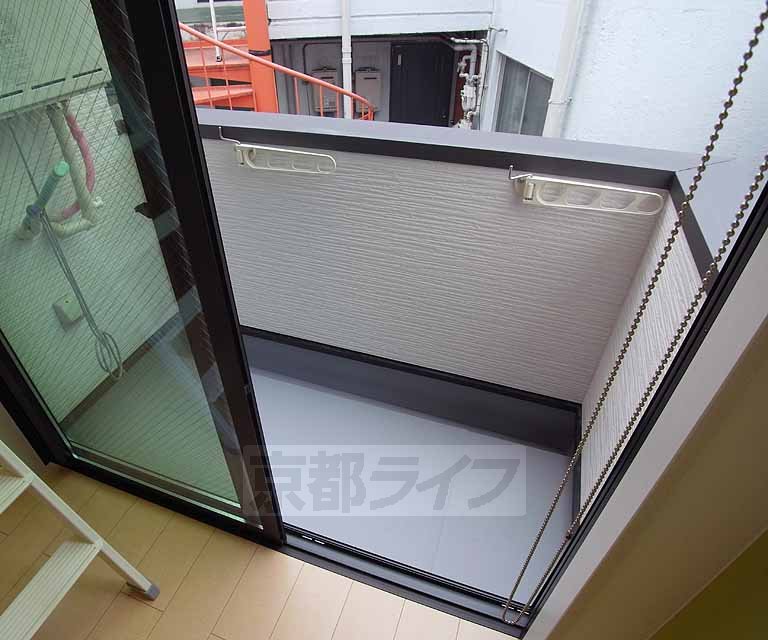 バルコニー　お問い合わせは京都ライフへ
