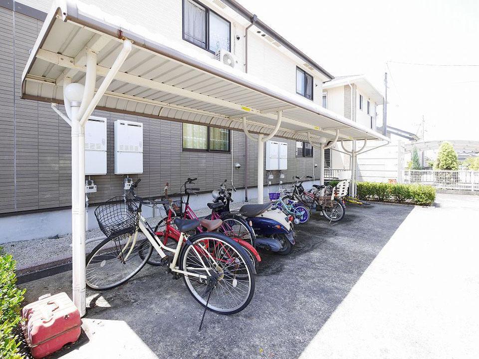 ロビー　駐輪場